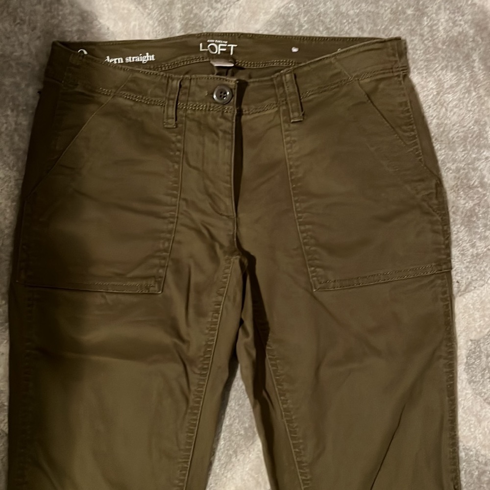 Loft modern straight pants - Picture 3 of 4